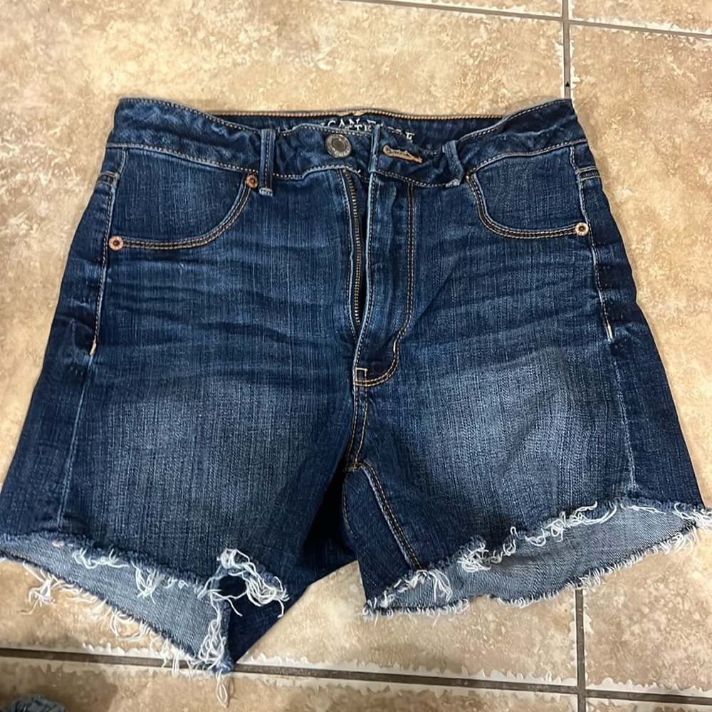 American eagle sky high shorts